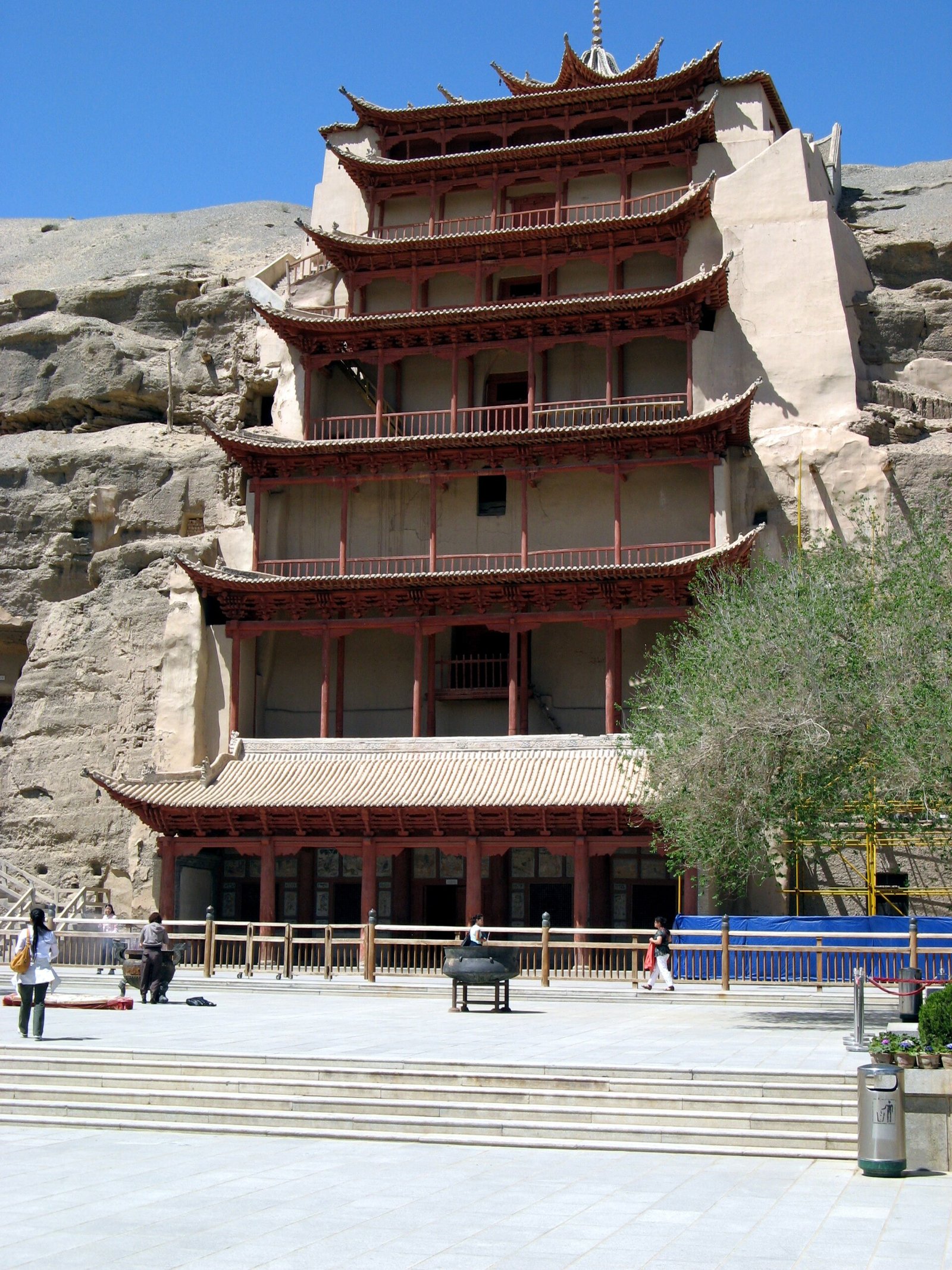 Mogao nine storey.