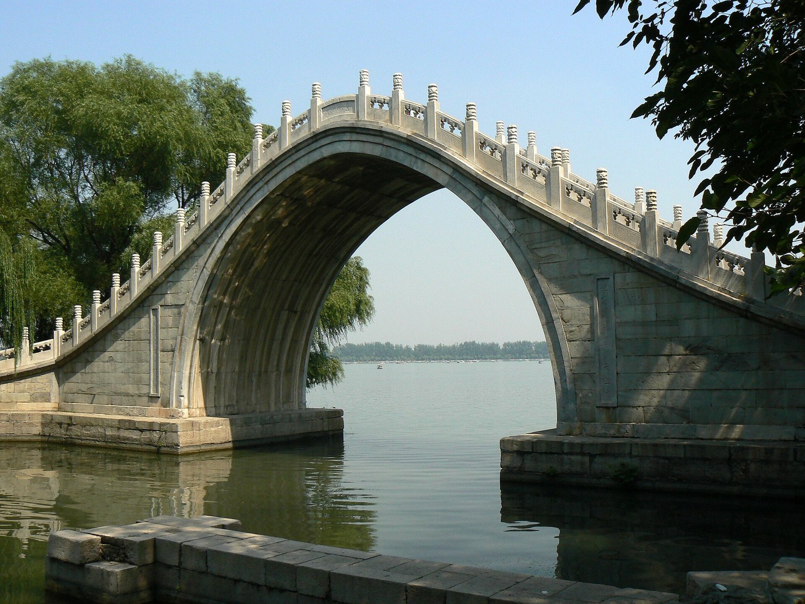 Jade Belt Bridge at the Summer Palace in Beijing.