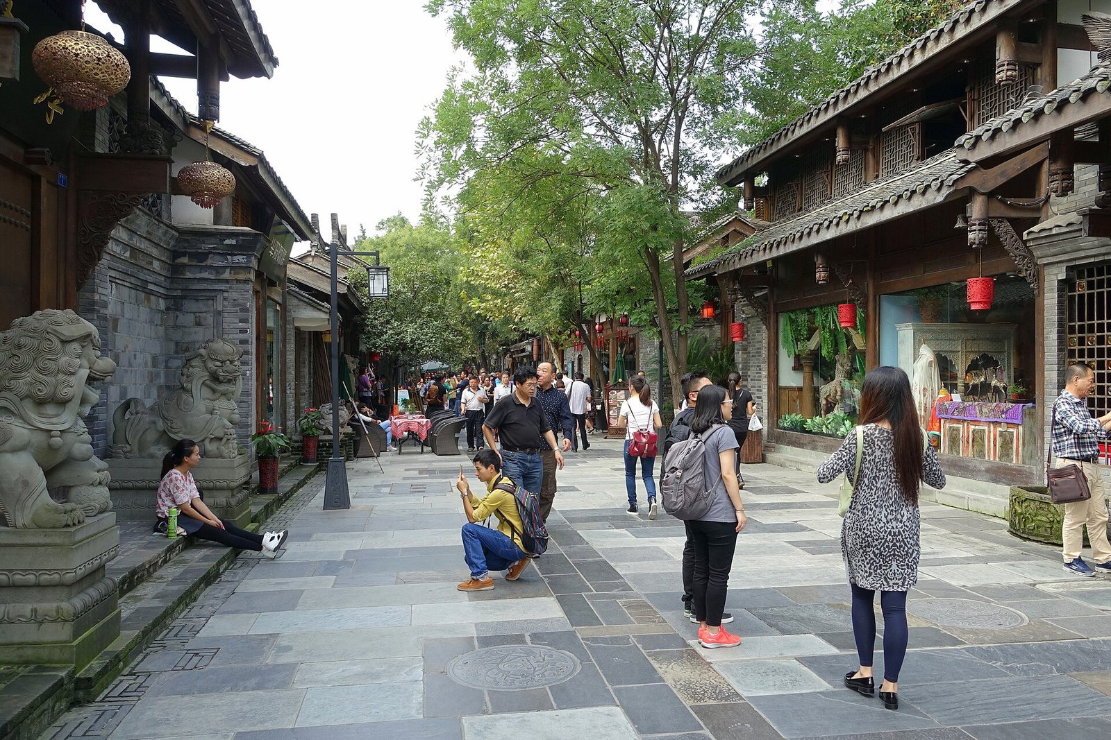 Kuanzhai Alley Chengdu.