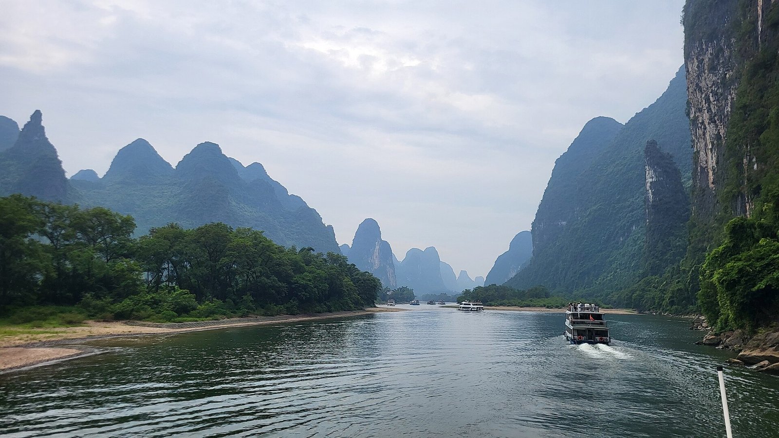 Li River cruise.