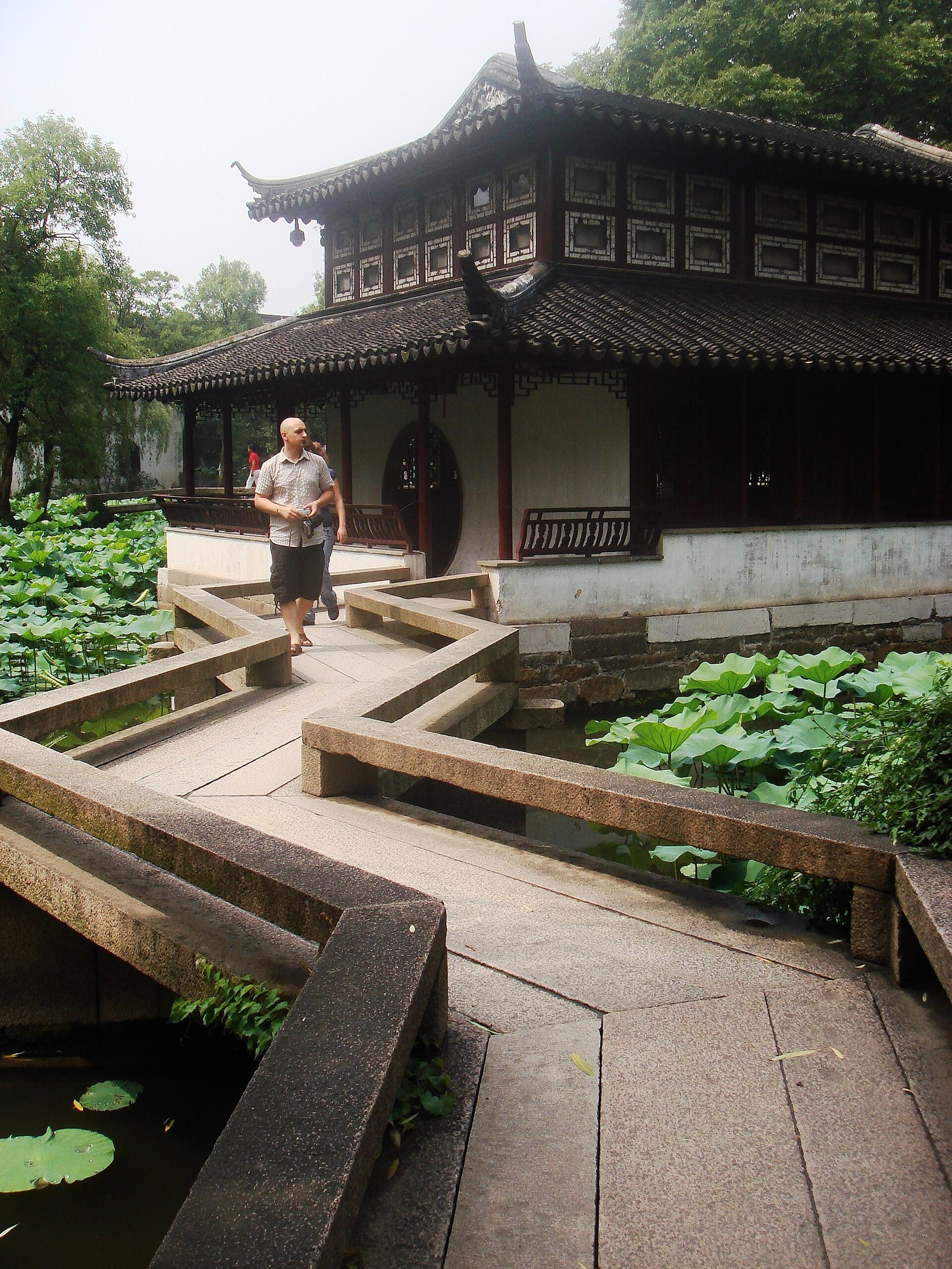 A bridge in Suzhou’s Humble Administrator’s Garden.