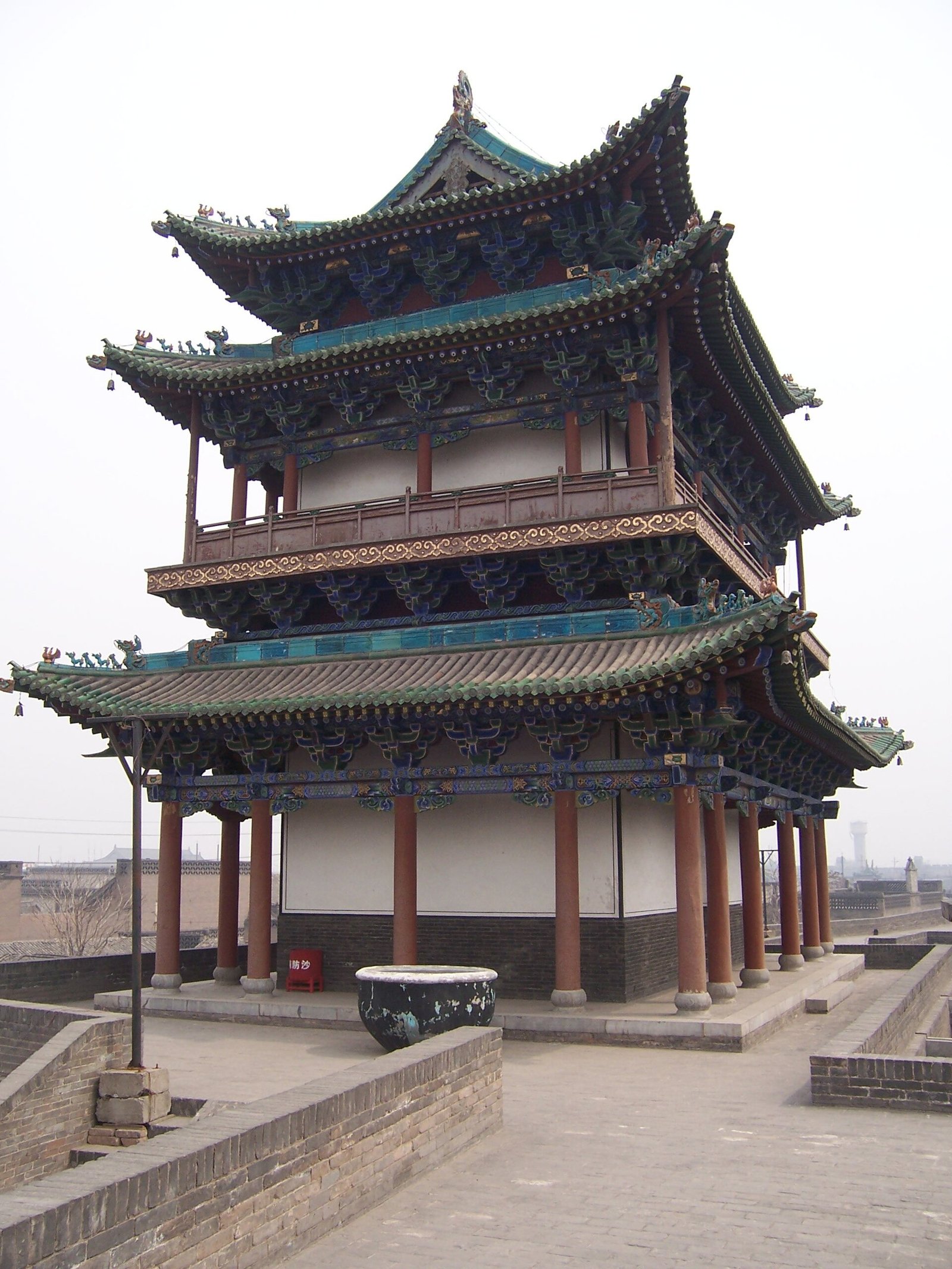 Pingyao city wall.