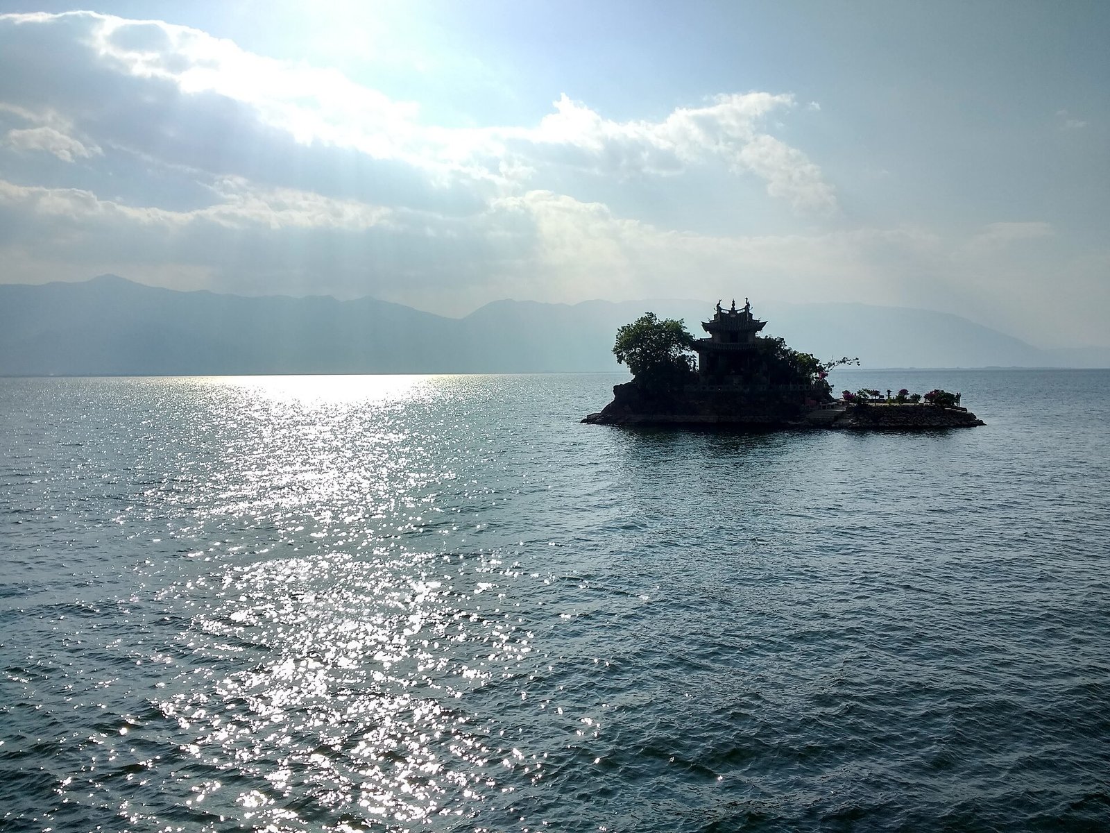 Xiaoputuo island on Erhai Lake near Dali.