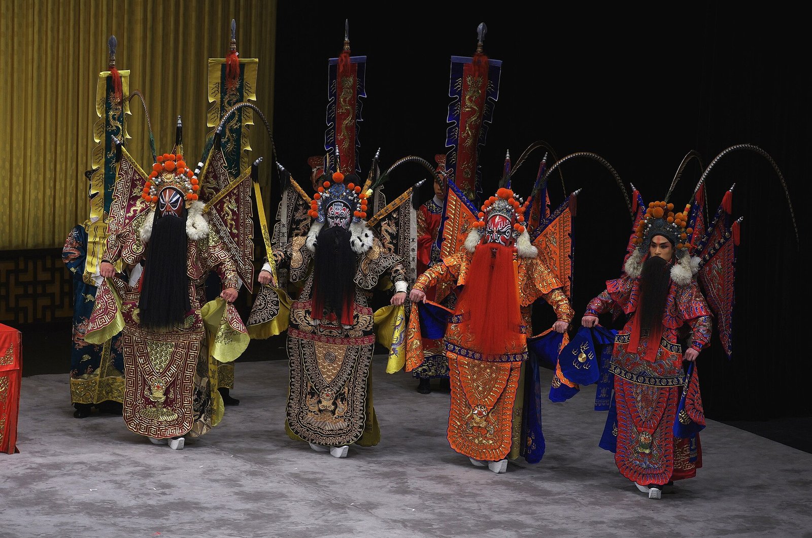 Peking opera performance.