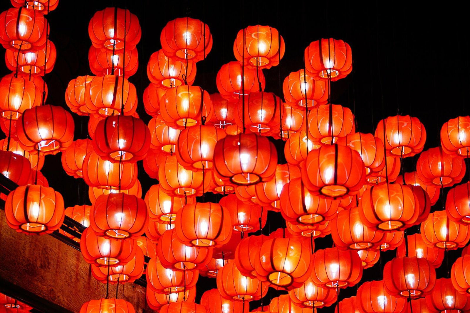 Chinese New Year lanterns.