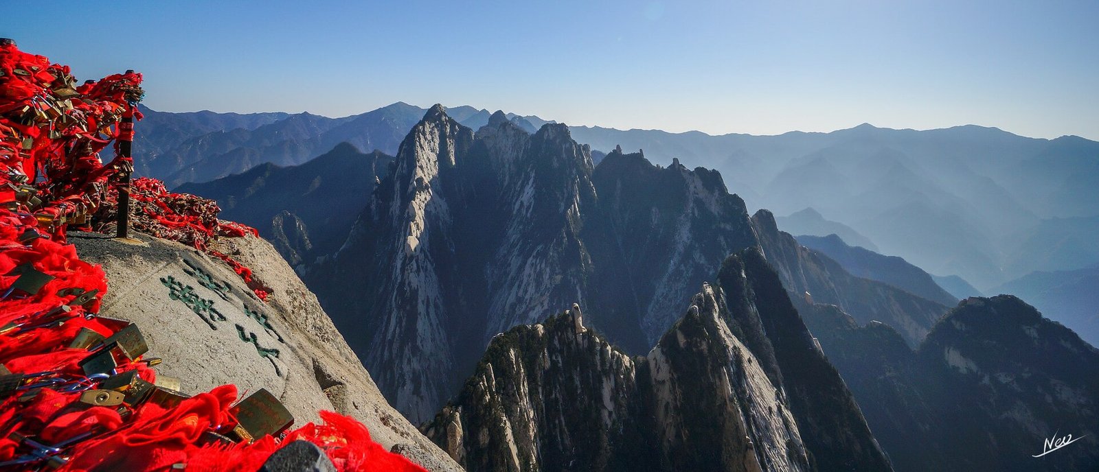 Huashan mountain.