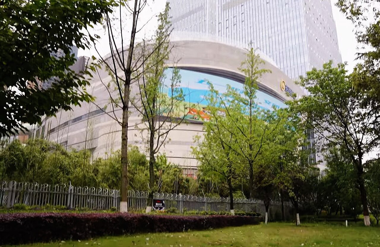 Modern architecture in Chengdu’s Financial City.