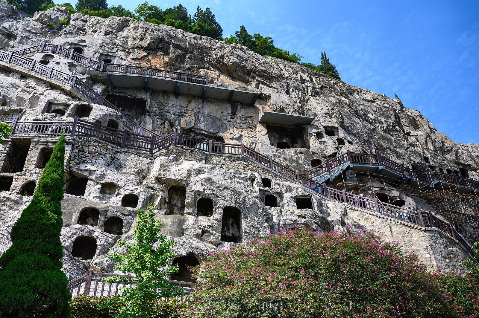 Longmen Grottoes.