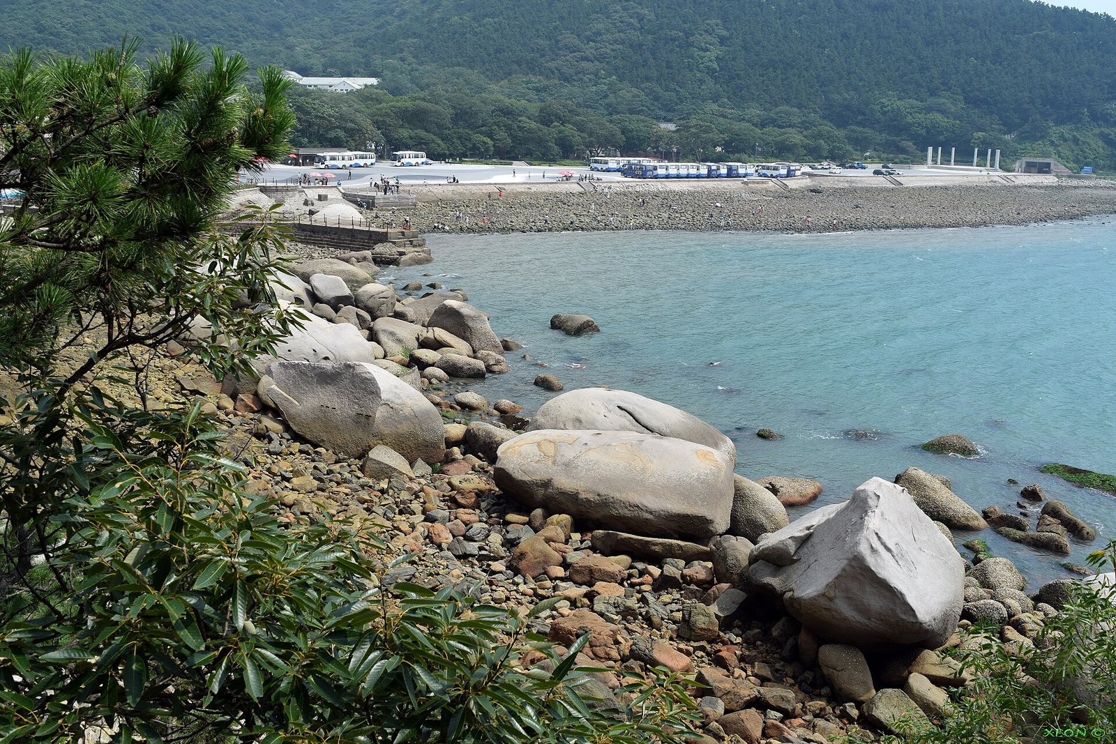 Laoshan coast.