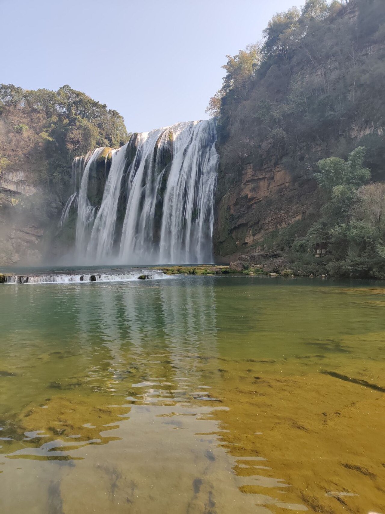 Huangguoshu waterfall.