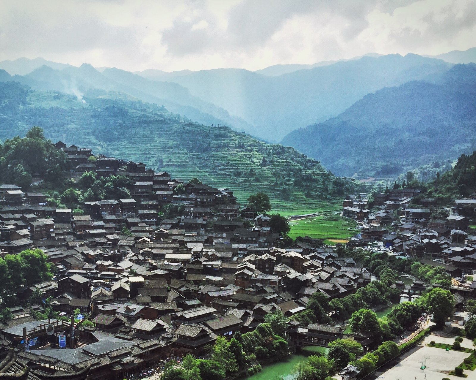 Xijiang Miao village.
