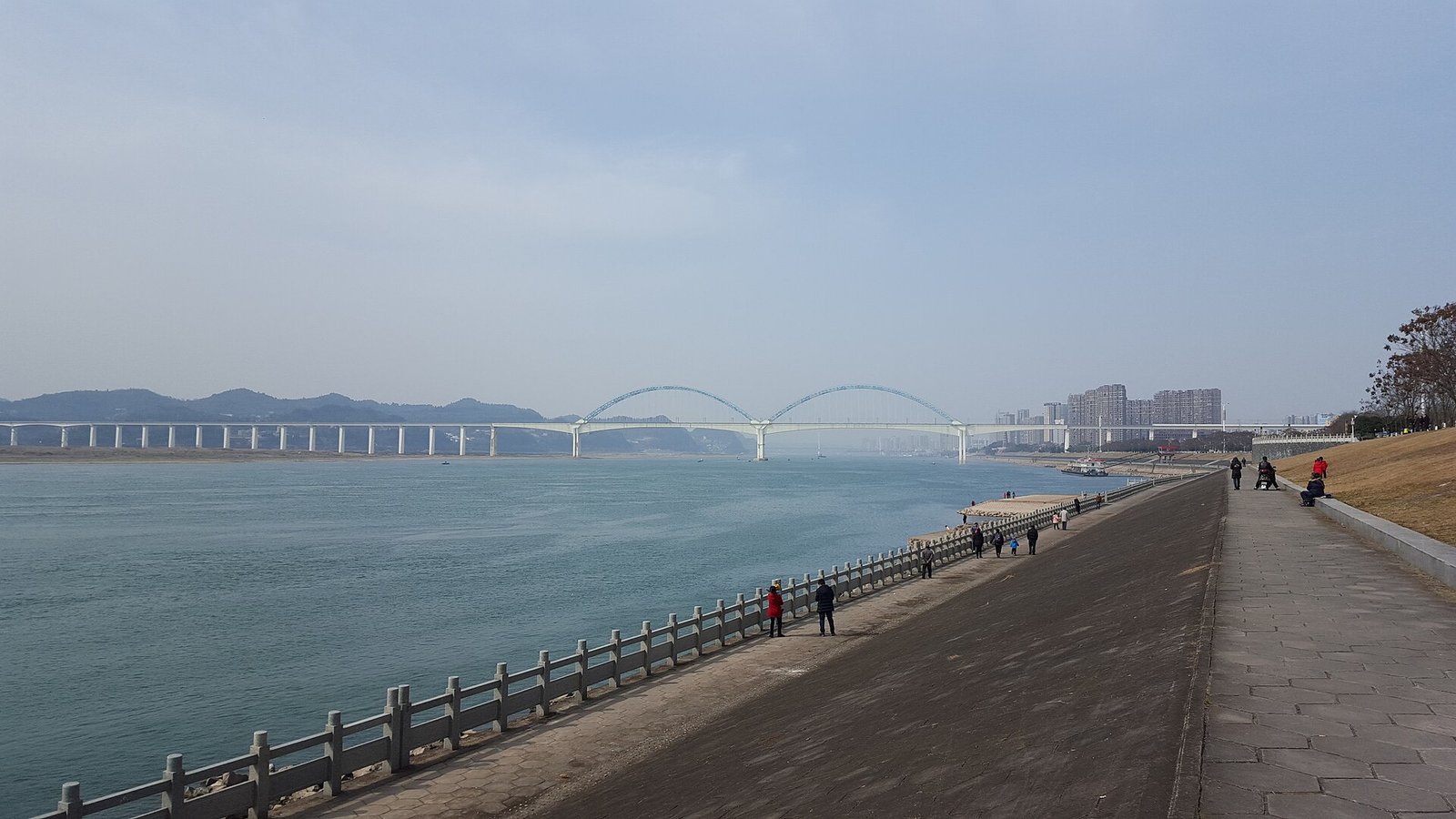 Yichang Yangtze river.