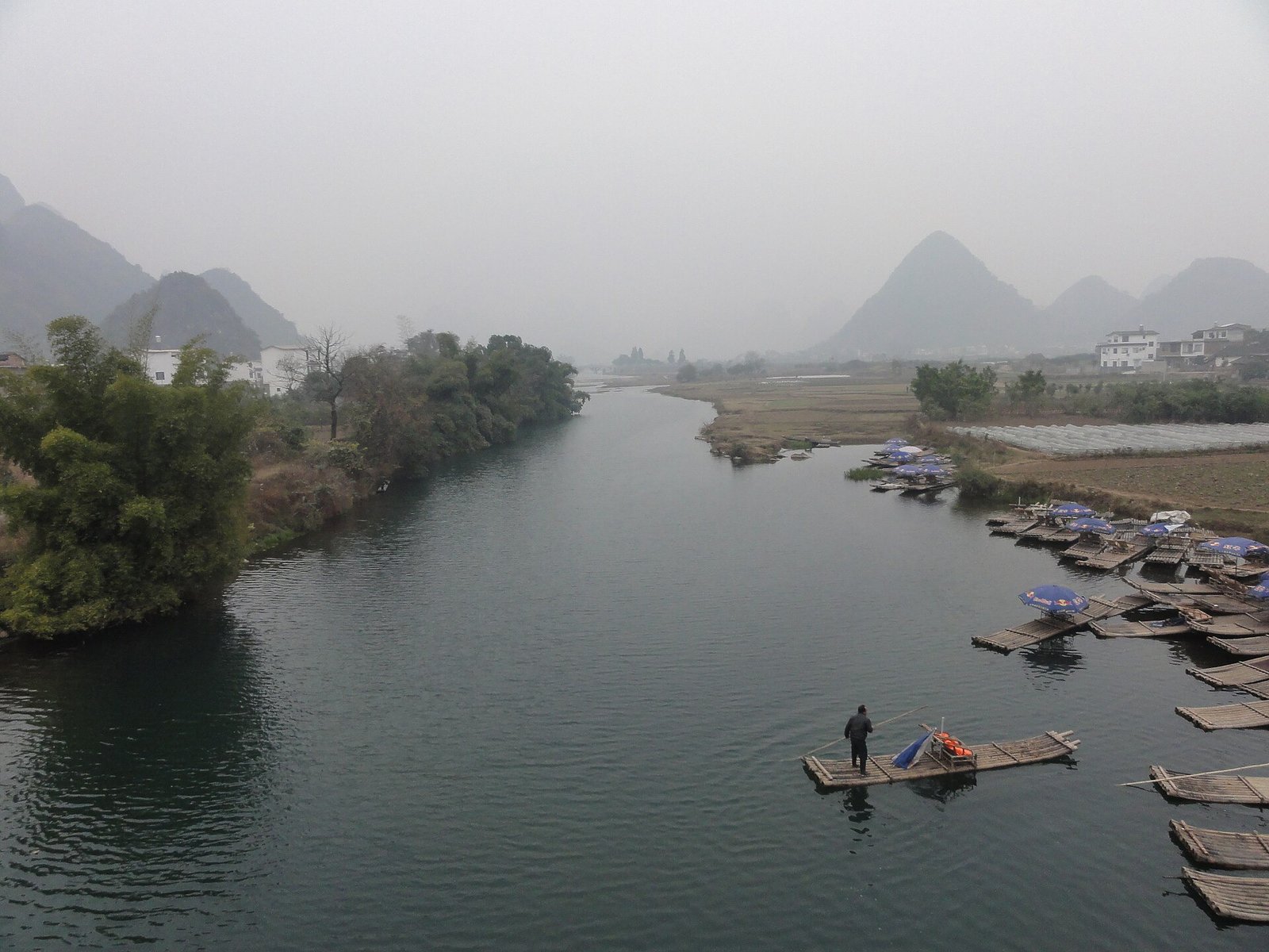 Yulong River raft.