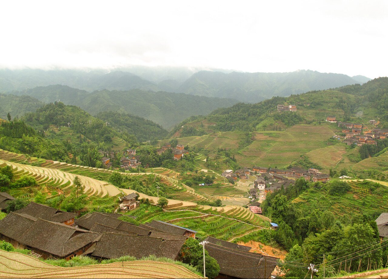 Longji terraces.