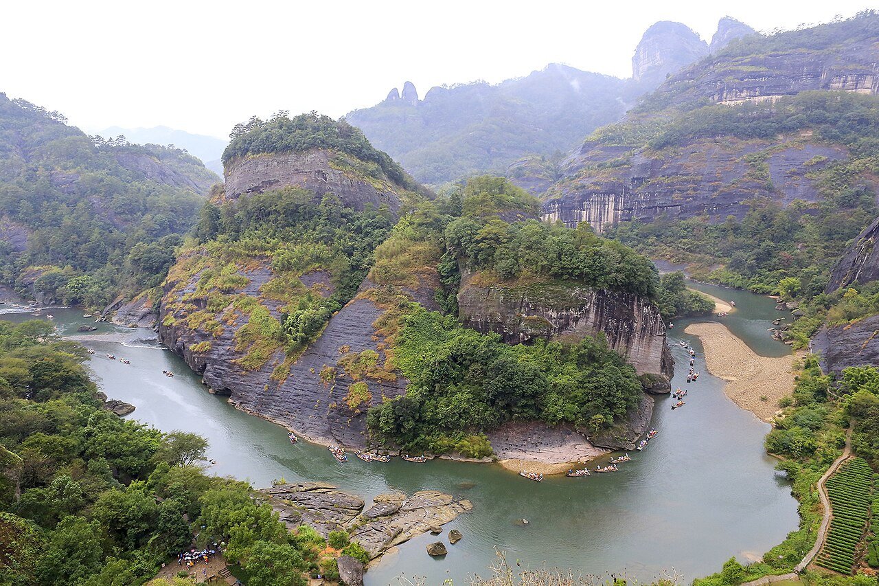 Wuyi mountains.